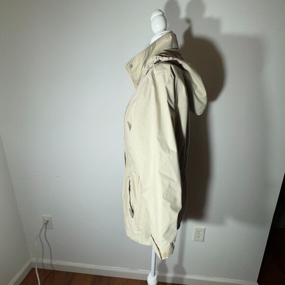Pacific Trail Tan Hooded Jacket/Raincoat - Size Small - Picture 4 of 9